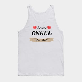 Best uncle in the world Tank Top